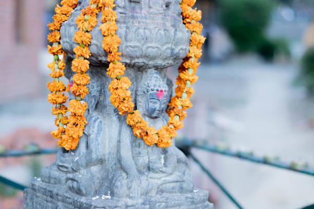 istock Buddha in Mala in Swayambhunath 1488121478
