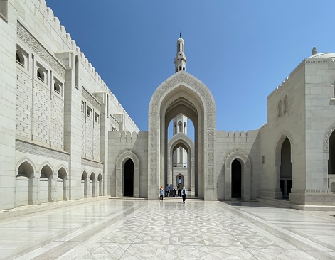 Sultan Qaboos grand mosque, Muscat