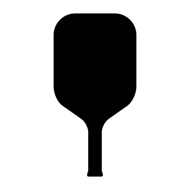 ilustraciones, imágenes clip art, dibujos animados e iconos de stock de deporte de raqueta de pickleball, icono de pádel de interior, ilustración vectorial de símbolo plano web - tennis court tennis net indoors