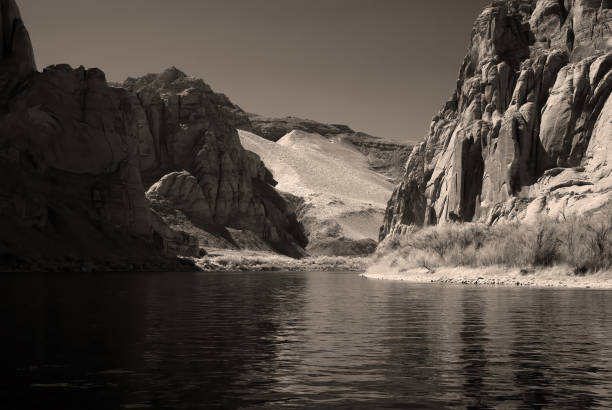 istock Sepia tone Colorado River Arizona 1488133059