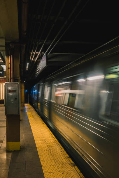 istock New York City subway in motion 1488135851