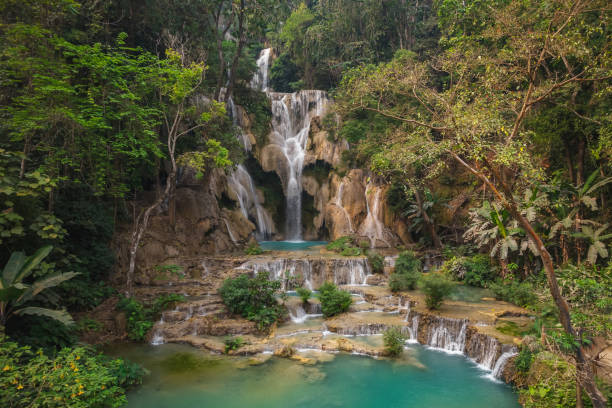 istock Kuang Si Waterfalls in Luang Probang Laos 1488136786