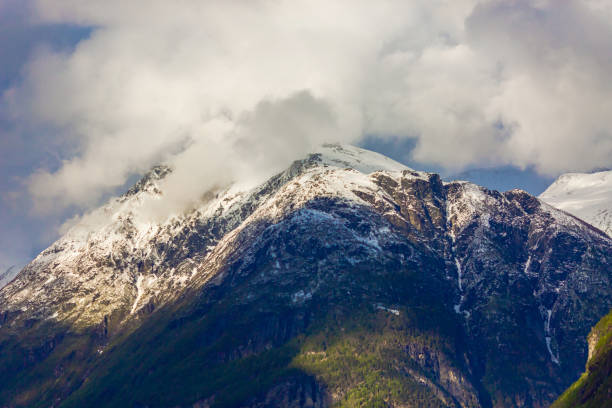 istock Mountains with snow in Norway. Landscape. Spring. Northern nature 1488137471