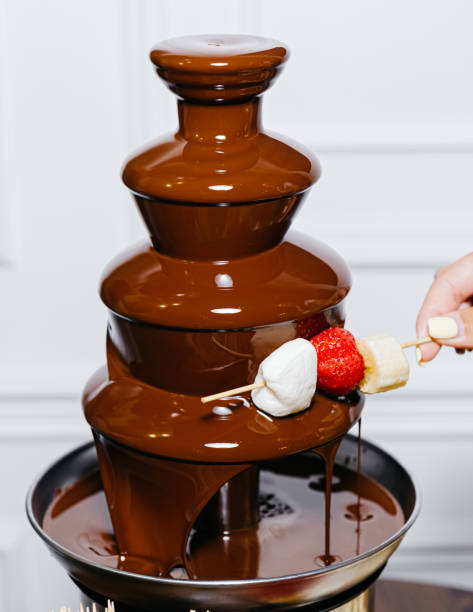 Indulging in Sweet Chocolate Dessert