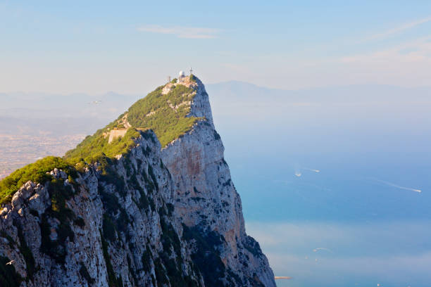 Panoramic view of Gibraltar, Europe