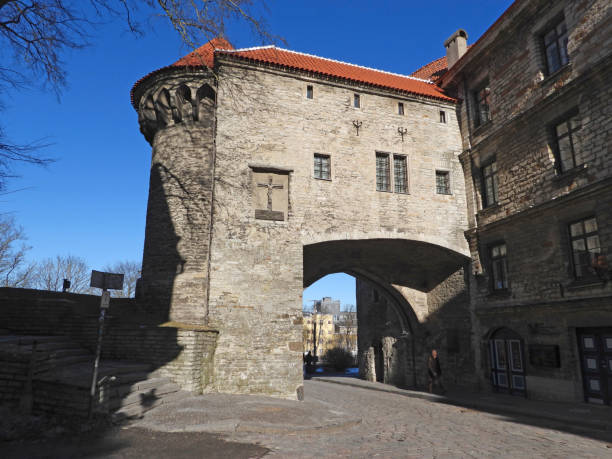 istock Tallinn, old city wall, Estonia 1488153256