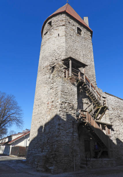 istock Tallinn, old city wall, Estonia 1488153265