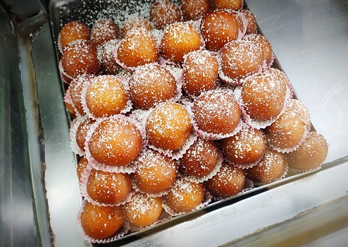 Gulab jamun is a sweet confectionary or dessert, originating in the Indian subcontinent and a type of mithai popular in India, Pakistan, Nepal and Ban