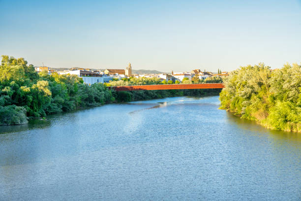 Guadalquivir river in Cordoba, Spain.
