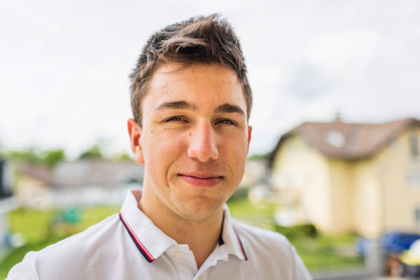 Portrait of young man