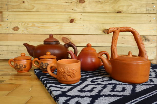 istock a row of teapots of various sizes 1488171340
