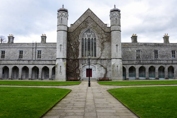 University of Galway Campus buildings at the University of Galway galway university stock pictures, royalty-free photos & images