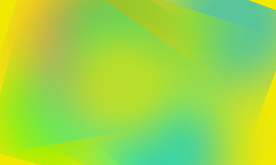 Abstract yellow, blue and green background with stripes