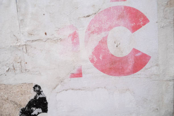 istock Torn street poster background, abstract and weathered paper collage 1488186799
