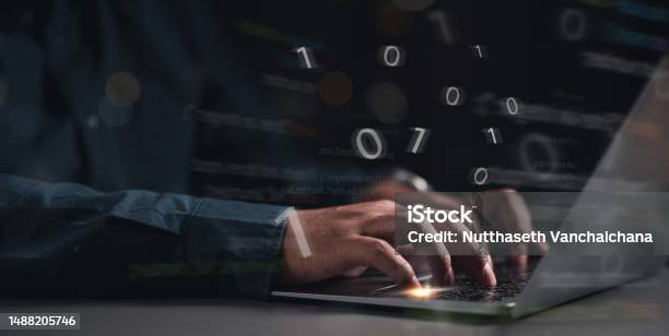 Digit Technology Coding Information Internet Software Binary Engineer ...