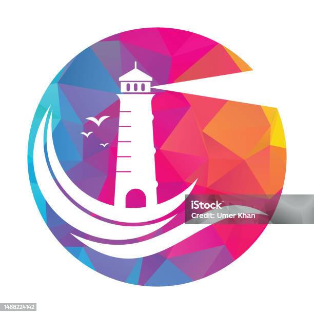 Lighthouse Abstract Logo Lighthouse Vector Logo Design Stock Illustration - Download Image Now ...