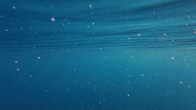 Abstract view of ocean surface