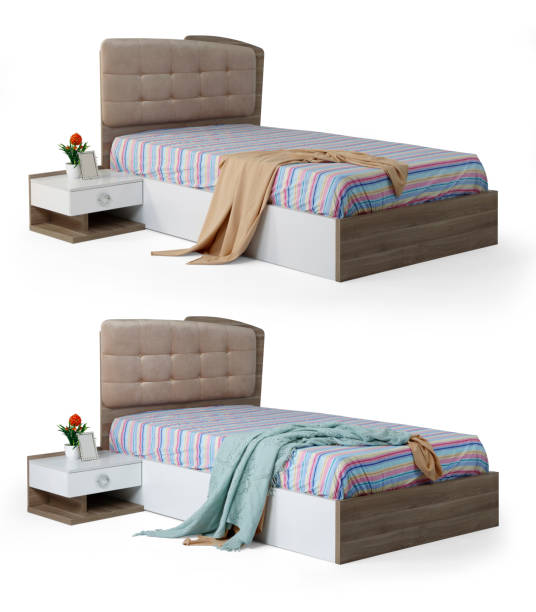 istock Teen bed , bed , single bed 1488229879