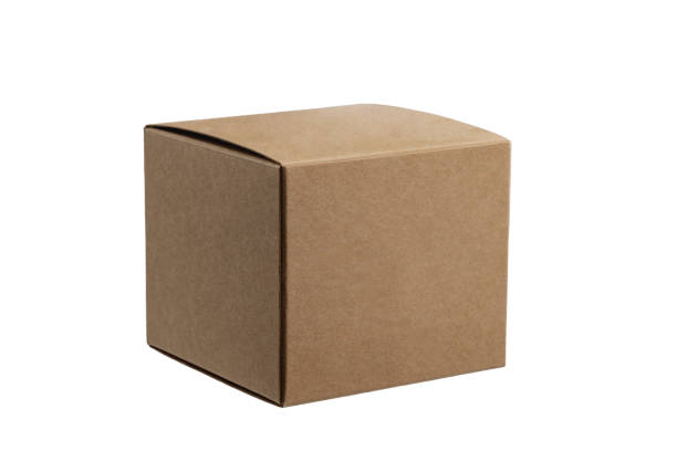 istock layout of a square cardboard packaging box, isolate on a white background 1488231622