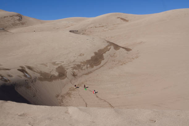 istock Tobogganing in the sand dunes, Colorado 1488234332