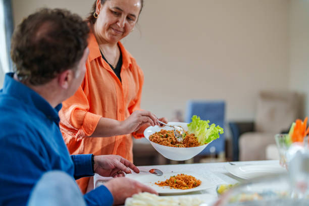 istock Barren salad served in plates on table 1488247123