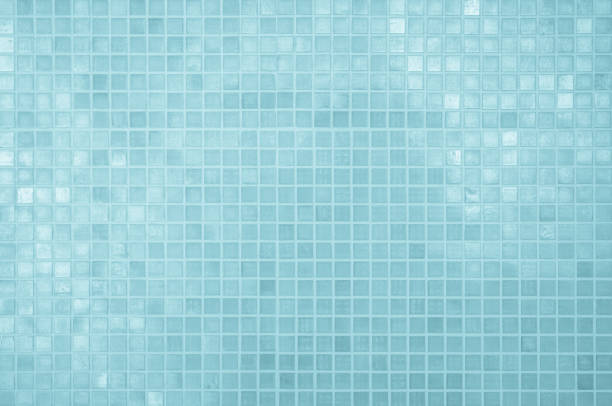 istock White or Blue ceramic wall and floor tiles abstract background. Design geometric mosaic texture for the decoration of the bedroom. Simple seamless pattern for backdrop advertising banner poster or web 1488272202