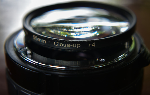 lens filter for zooming and taking close-ups
