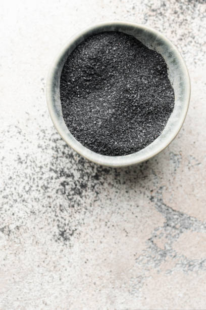 istock Hawaiian black  lava sea salt 1488283430