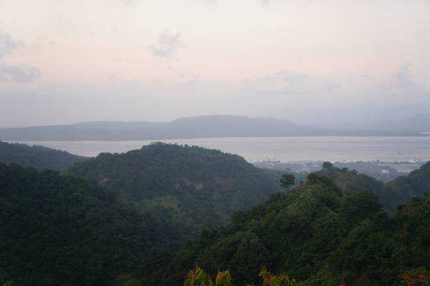 istock Sea view from the hills 1488287711