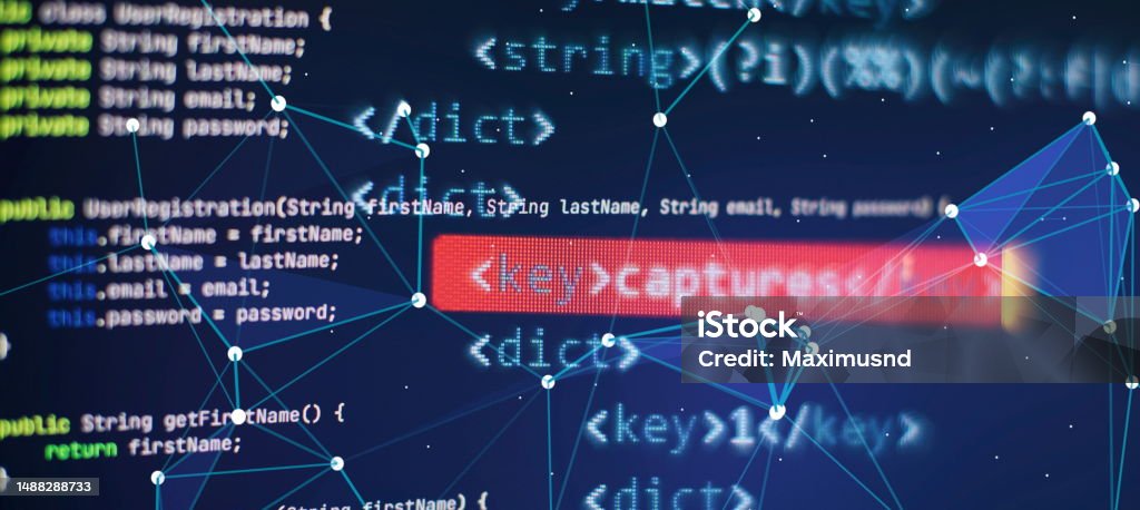 Monitor Closeup Of Function Source Code Abstract It Technology ...