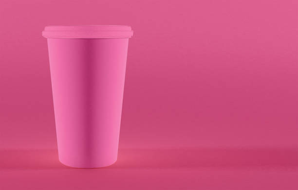 istock Simply minimalist coffee or tea paper cup mockup. 1488290108