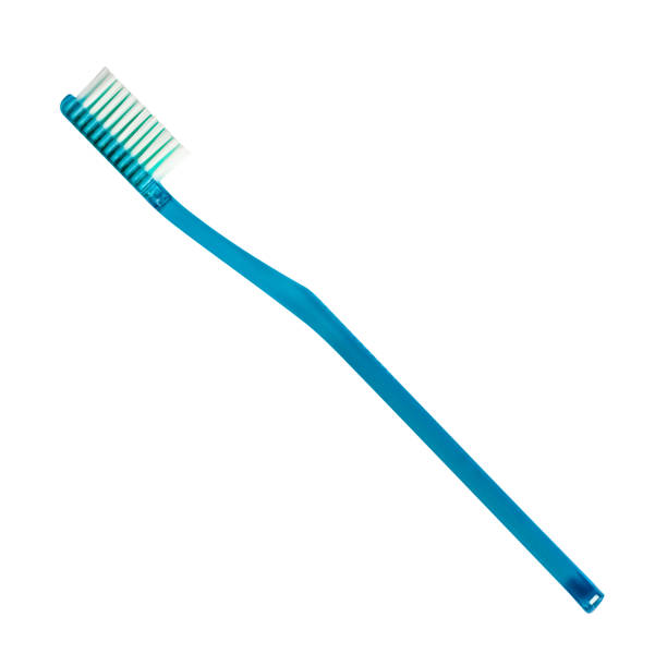 istock Blue tooth brush isolated on a white background 1488295086