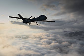 Military combat drone UAV