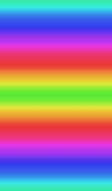 istock Vivid abstract background of gradient rainbow color horizontal striped pattern 1488303781