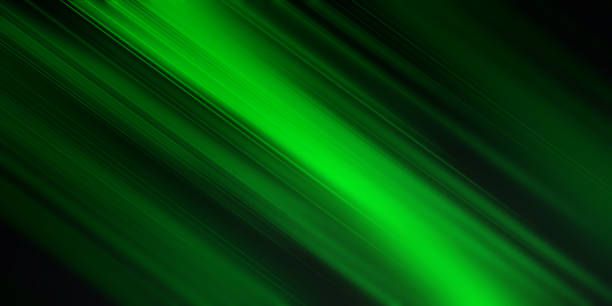 istock Geometric Green Background with Diagonal Stripes and Gradients. Backdrop for Irish St. Patrick Day 1488310796
