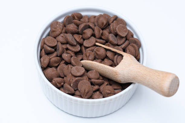 istock Belgian chocolate pastilles, chocolate tears 1488315417