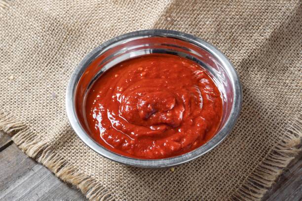 istock Ingredients for cooking dried chili paste 1488319847
