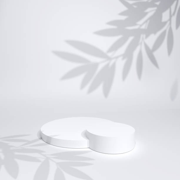 istock Abstract background, podium for product display, mock up scene. 1488322644