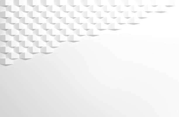 istock White abstract texture. 3d paper background for cover design, poster, website backgrounds. 1488322655