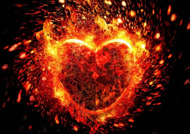 istock 3d illustration of flames burning in heart shape 1488326631