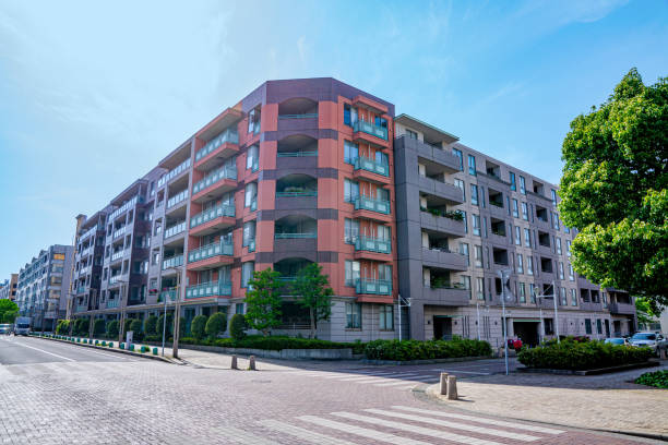 istock Modern high rise residential apartment 1488328398