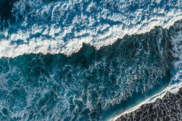 istock Aerial drone view of waves 1488335102