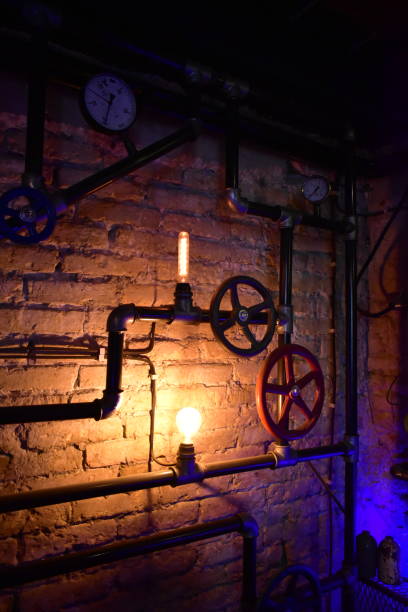 istock valves in sub-deck of the ship 1488337057