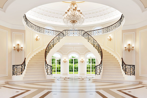 Luxurious royal interior