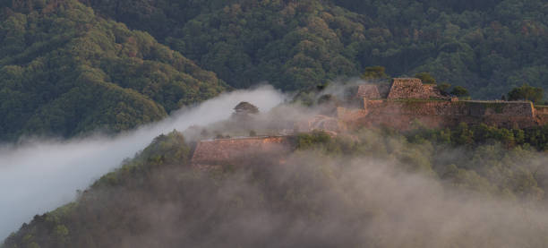 istock Beautiful Spring Takeda Castle Ruins Hyogo Prefecture 1488345890