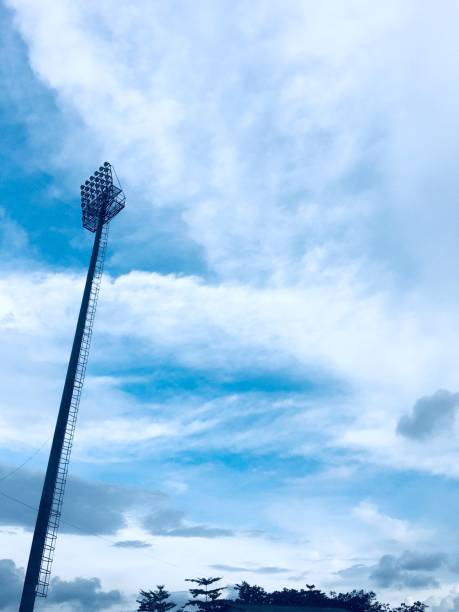 istock Football field lighting 1488359666