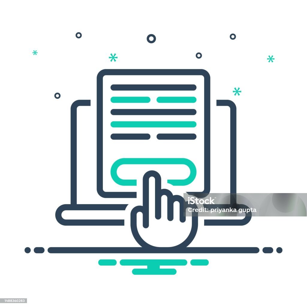 Submitting Submit Stock Illustration - Download Image Now - Certificate ...