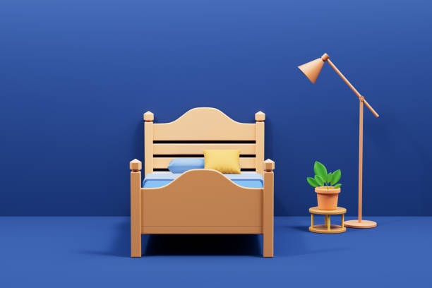 istock 3d rendering cartoon bedroom picture 1488362391