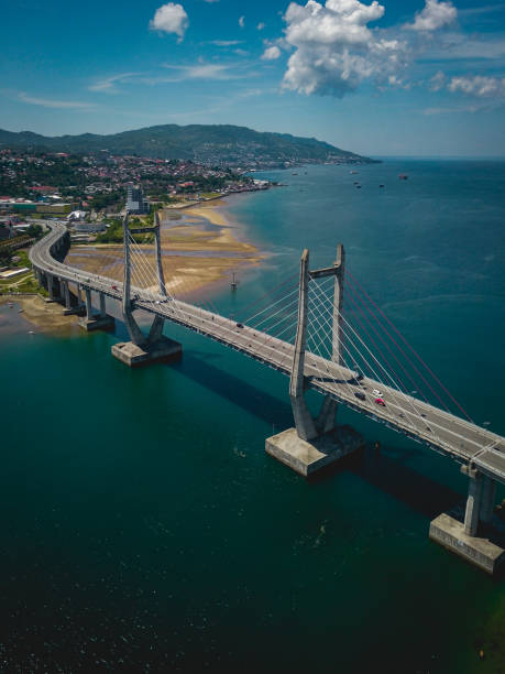 istock Merah Putih Bridge in Ambon Bay 1488364640