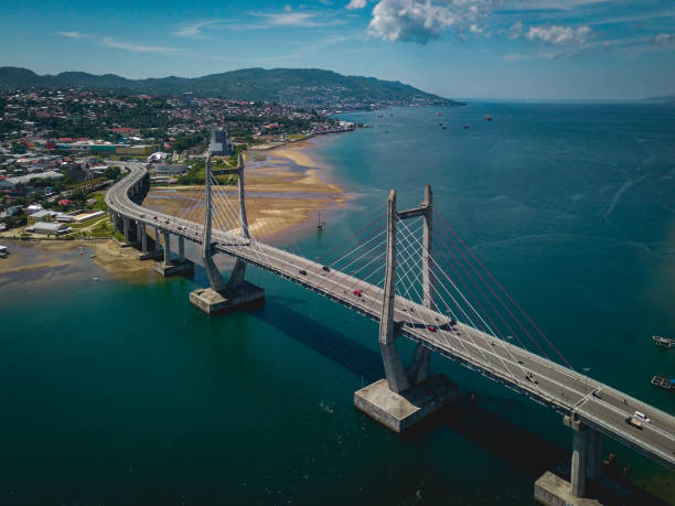 istock Merah Putih Bridge in Ambon Bay 1488364670